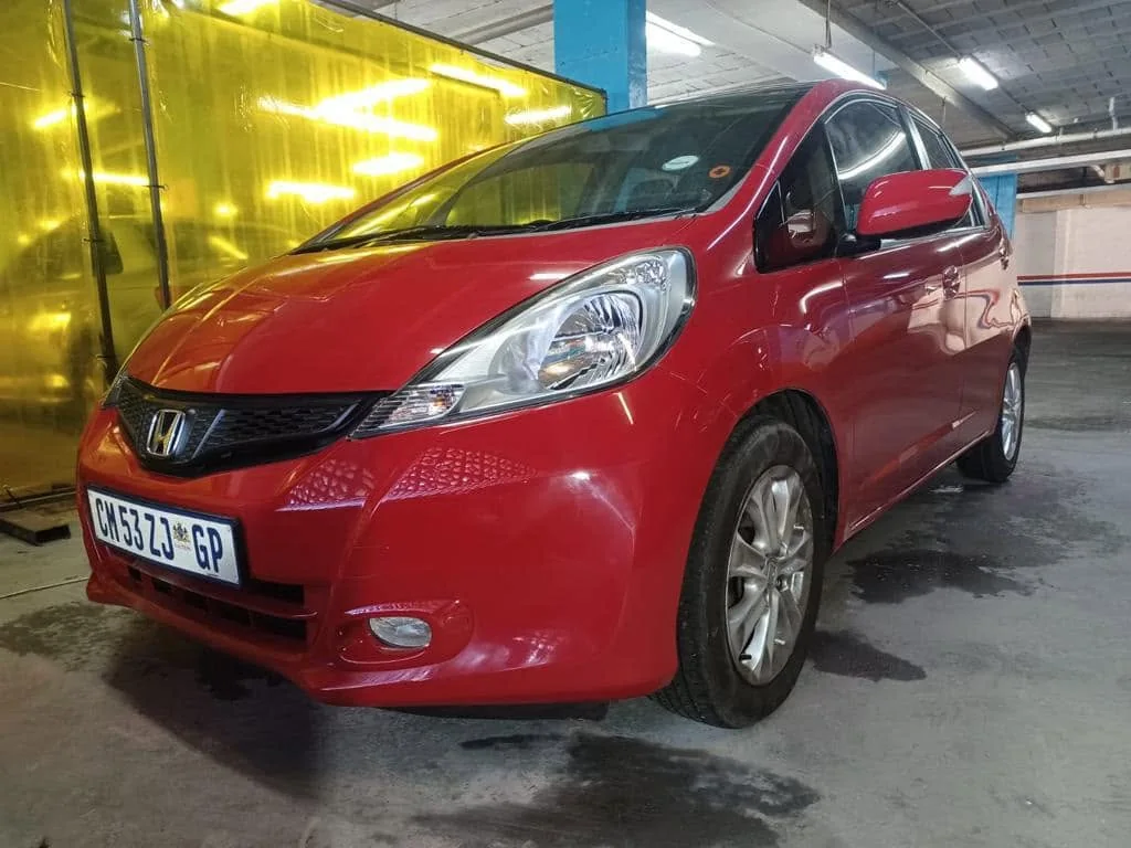 Honda after scratch repair