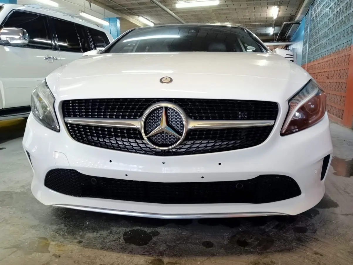 Mercedes-Benz A200 after paint repair