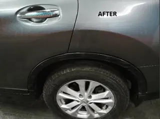 SUV after paint repair