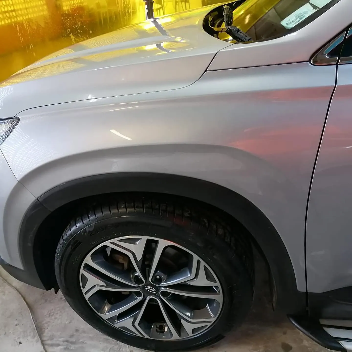 Hyundai SUV after repair