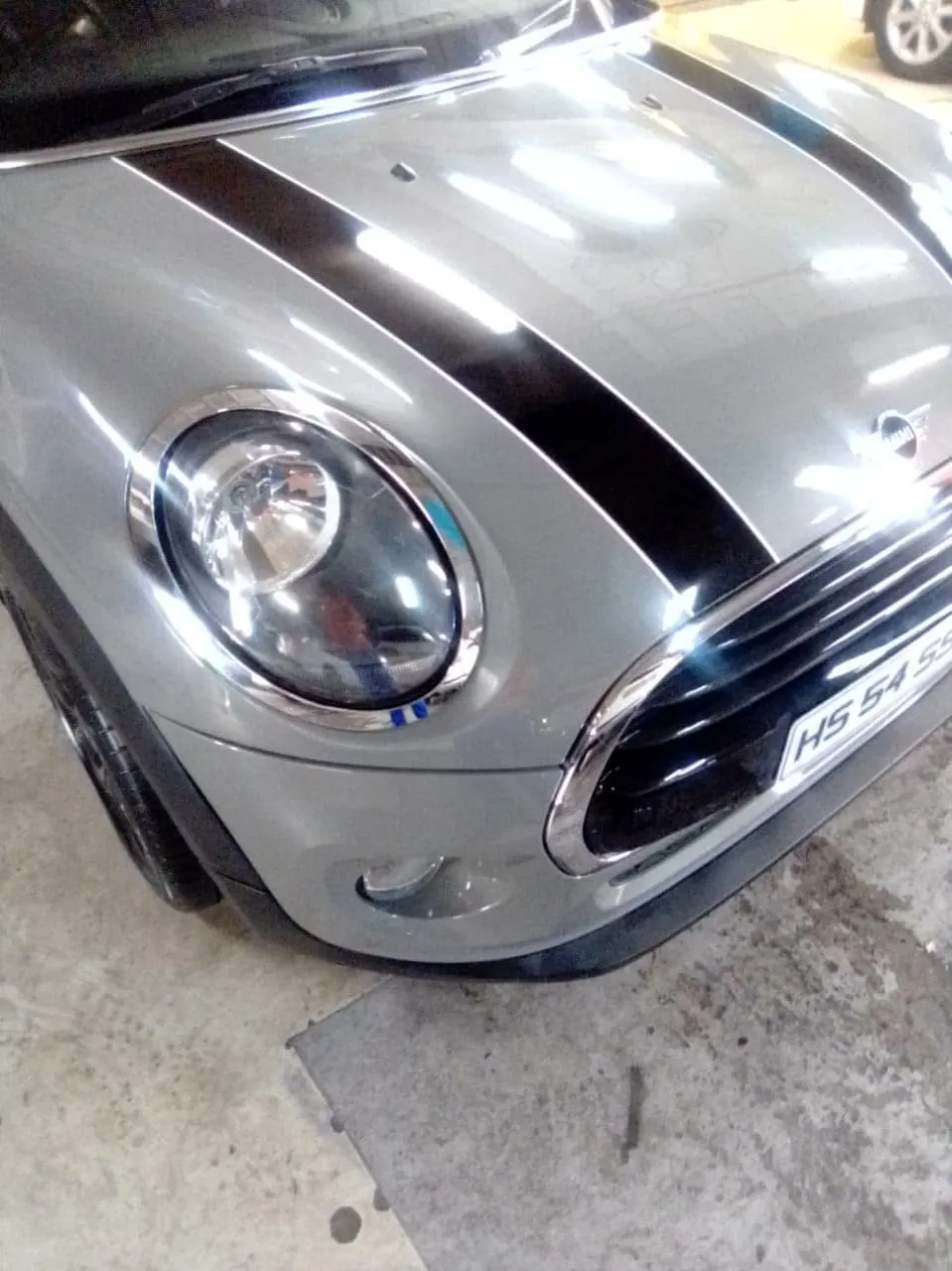 Mini Cooper after cosmetic repair